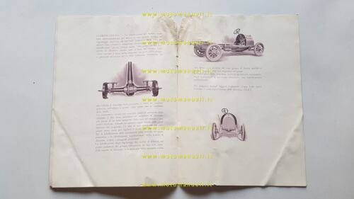 Fiat catalogo 1914 depliant originale italiano