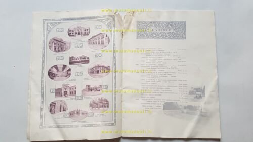 Fiat catalogo 1914 depliant originale italiano