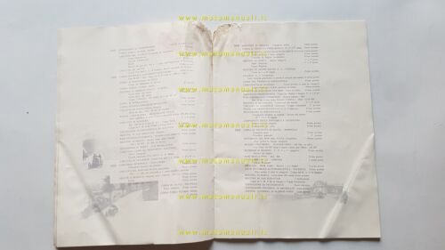 Fiat catalogo 1914 depliant originale italiano