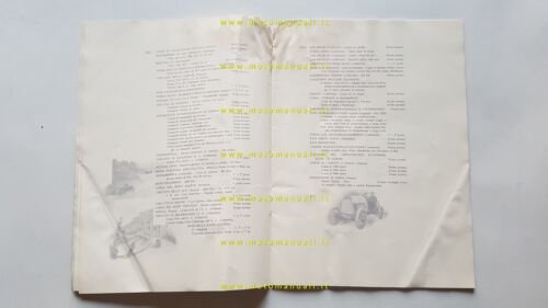 Fiat catalogo 1914 depliant originale italiano