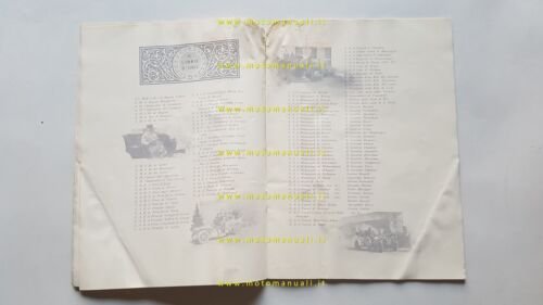 Fiat catalogo 1914 depliant originale italiano