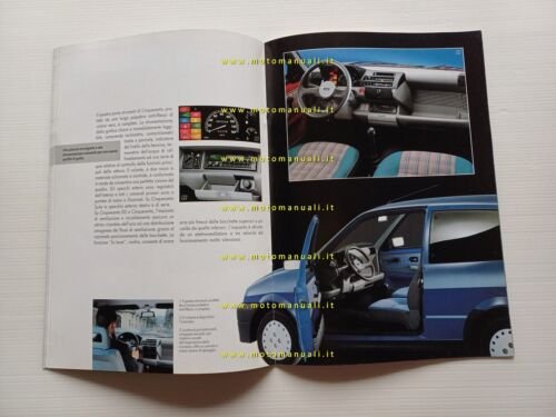 Fiat Cinquecento modelli 1994 depliant originale italiano
