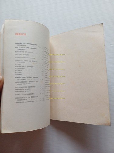 Fiat Consigli agli Utenti 1956 manuale sussidiario originale italiano