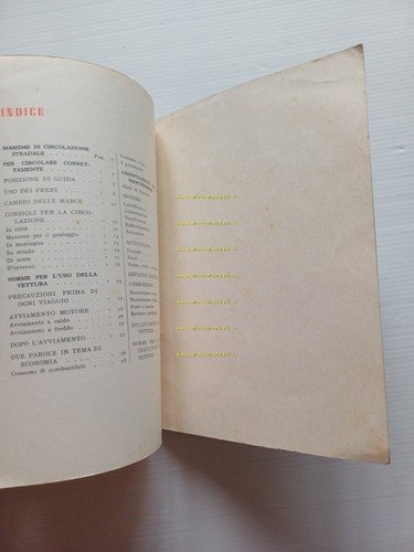 Fiat Consigli agli Utenti 1956 manuale sussidiario originale italiano