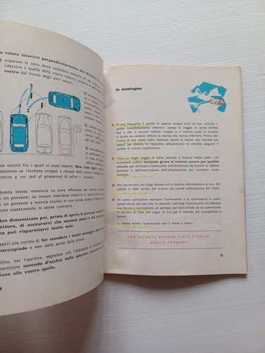 Fiat Consigli agli Utenti 1961 manuale sussidiario originale italiano