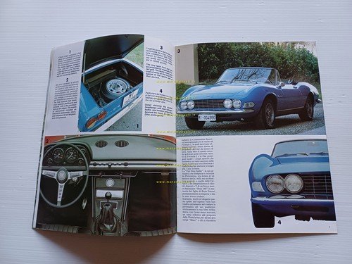 Fiat Dino Spider Coupè 2.0-2.4 Allegato rivista GT Granturismo 1988