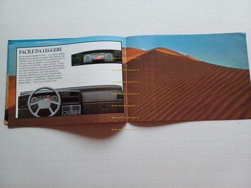 Fiat Duna - Duna Weekend 1987 depliant italiano originale