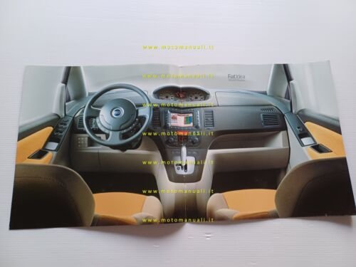 FIAT Idea 2003 depliant italiano originale