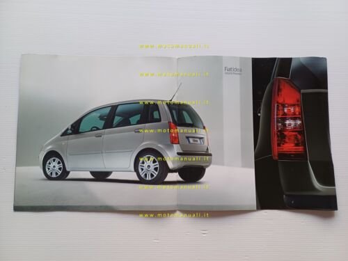FIAT Idea 2003 depliant italiano originale