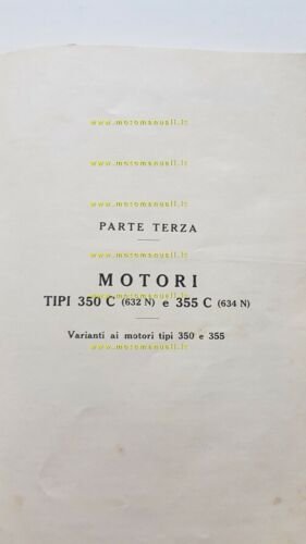 Fiat manuale officina autocarri Diesel 1934 originale owner's manual