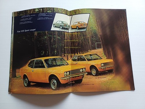 Fiat produzione modelli 1972 depliant originale italiano