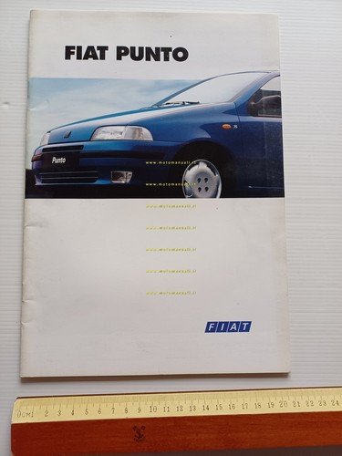 Fiat Punto tutti modelli 1994 depliant italiano originale