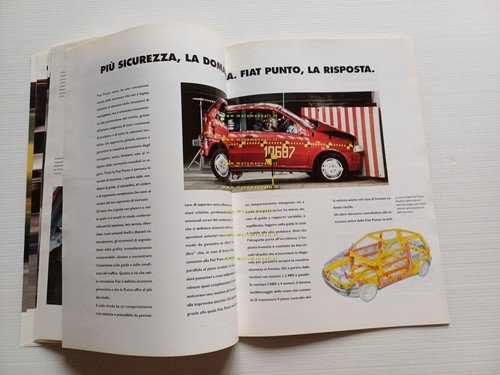 Fiat Punto tutti modelli 1994 depliant italiano originale