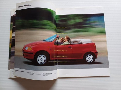 Fiat Punto tutti modelli 1994 depliant italiano originale