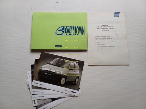 Fiat Salone Internazionale Auto Geneve 1993 cartella stampa originale