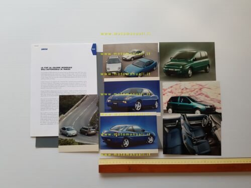 FIAT Salone Parigi 1996 cartella stampa originale italiano