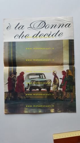 Fiat Salone Torino 1963 rivista originale