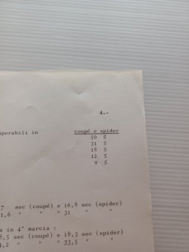 FIAT Sport Spider-Coupè 1.6 comunicato stampa presentazione lancio-Press release