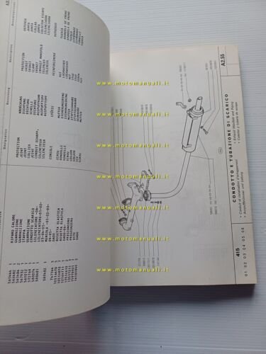 FIAT Trattori 415 1966 catalogo ricambi originale