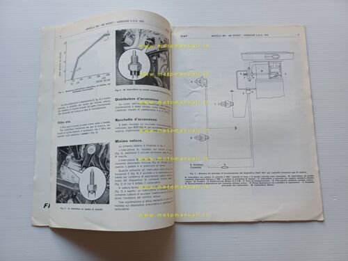 FIAT tutti modelli 850 USA 1970 manuale officina car. tecniche …
