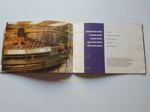 Fichtel & Sachs 70 anni ritratto d'impresa presentazione aziendale depliant …