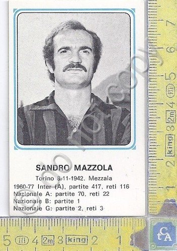 Figurine da collezione - Panini - Mazzola - 1978-79 | Immagine principale