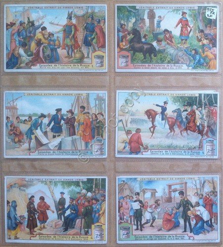 Figurine Liebig - Belgio - Sang. 955 - Episodi della … | Immagine principale