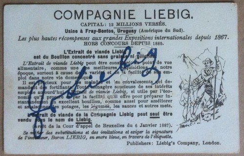 Figurine Liebig - FRA - Sang. 352 - Ombre con … | Immagine Gallery 2