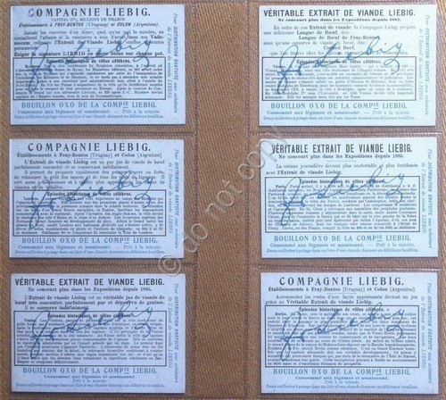 Figurine Liebig - Francia - Sang. 954 - Episodi storici …