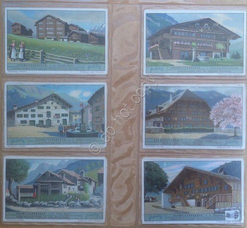 Figurine Liebig - Germania - Sang. 1274 - Chalets Svizzeri … | Immagine principale