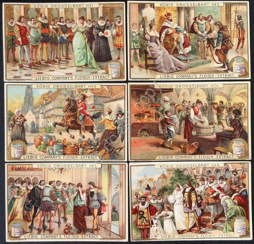 Figurine Liebig - Germania - Sang. 709 - Re Drossebart …