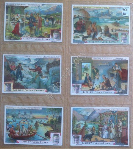 Figurine Liebig - Germania - Sang. 961 - Giornate estive …
