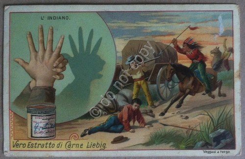 Figurine Liebig - ITA - Sang. 352 - Ombre con …