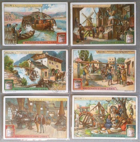 Figurine Liebig - Italia - S 1144 - Mulini 2° …