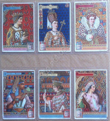 Figurine Liebig - Italia - S 908 - Regine - … | Immagine principale