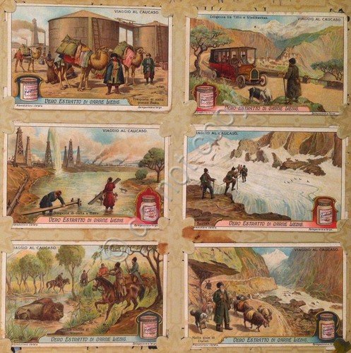 Figurine Liebig - Italia - Sang. 1107 - Viaggio al …