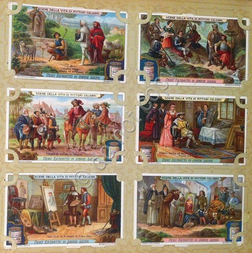 Figurine Liebig - Italia - Sang. 1148 - Scene della …