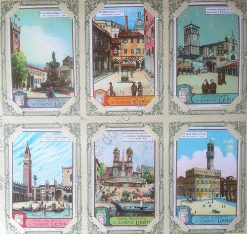 Figurine Liebig - Italia - Sang. 1172 - Le più …