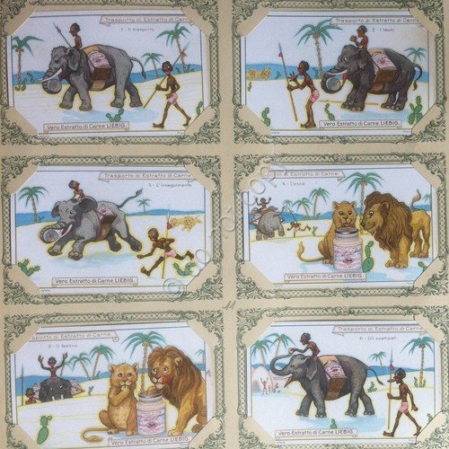 Figurine Liebig - Italia - Sang. 1175 Trasporto di Estratto … | Immagine principale