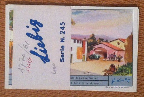 Figurine Liebig - Italia - Sang. 1770 - Tipiche abitazioni …