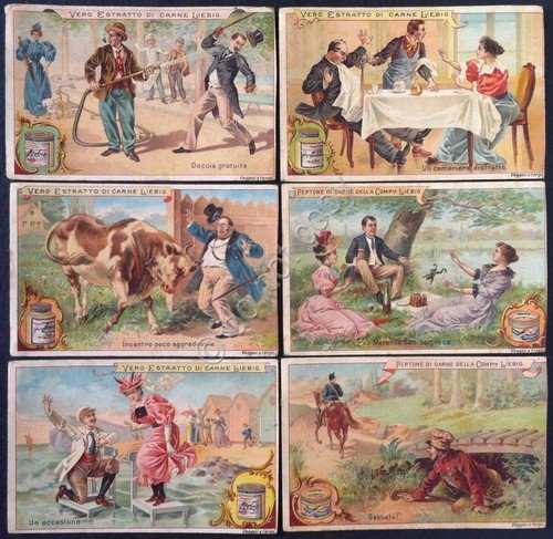 Figurine Liebig - Italia - Sang. 605 - Sorprese o …