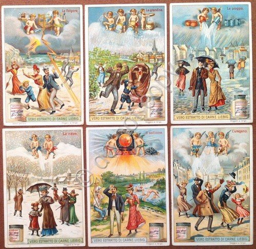 Figurine Liebig - Italia - Sang. 784 - Intemperie 2° …