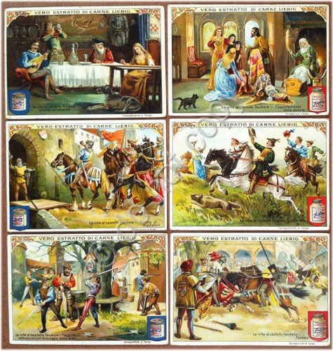 Figurine Liebig - Italia - Sang. 809 - La Vita …