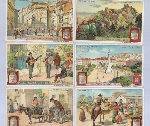 Figurine Liebig - Sang. 1004 - Italia - Al Portogallo …