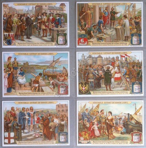 Figurine Liebig Francia S. 957 - Episodes historiques de villes …