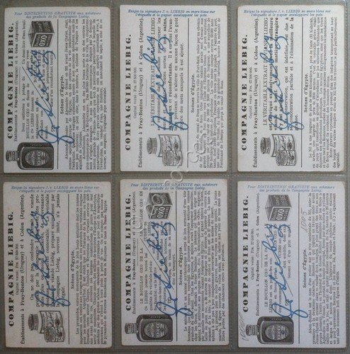 Figurine Liebig Francia Sang. 1005 - Scènes d'Égypte - 1910