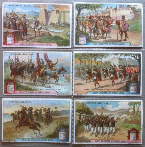 Figurine Liebig Italia - S 1145 - Musiche militari - …
