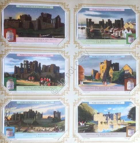 Figurine Liebig Italia - S. 1190 - Castelli del medio … | Immagine principale