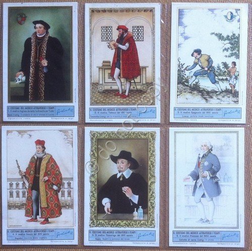 Figurine Liebig Italia - S 1686 A - Il costume …