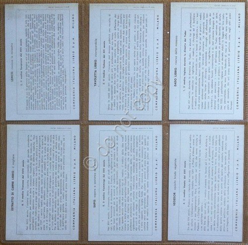 Figurine Liebig Italia - S 1686 A - Il costume …